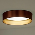 Duolla - LED Stropné svietidlo ROLLER LED/24W/230V pr. 45 cm medená/zlatá