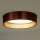 Duolla - LED Stropné svietidlo ROLLER LED/24W/230V pr. 45 cm medená/zlatá