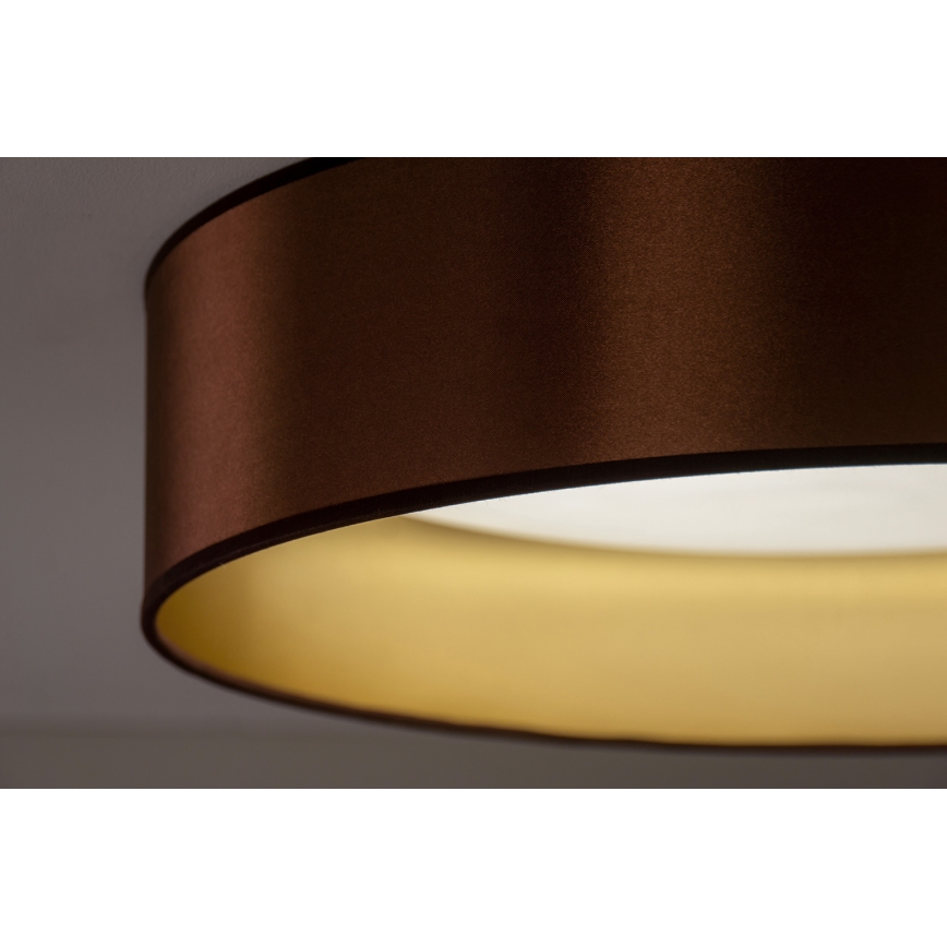 Duolla - LED Stropné svietidlo ROLLER LED/24W/230V pr. 45 cm medená/zlatá