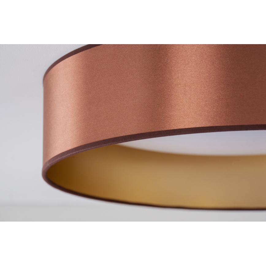 Duolla - LED Stropné svietidlo ROLLER LED/24W/230V pr. 45 cm medená/zlatá