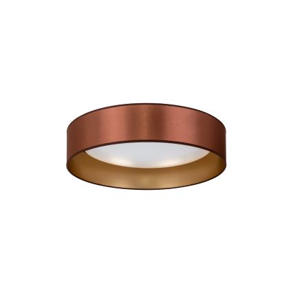 Duolla - LED Stropné svietidlo ROLLER LED/24W/230V pr. 45 cm medená/zlatá