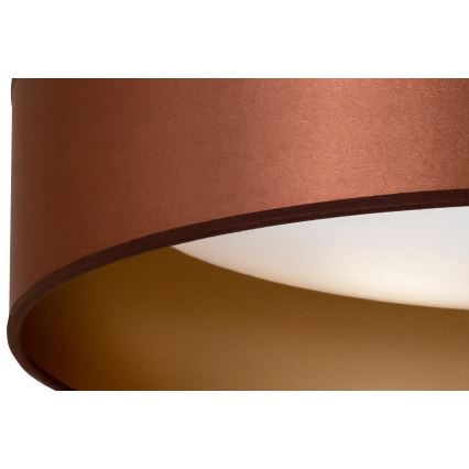 Duolla - LED Stropné svietidlo ROLLER LED/24W/230V pr. 45 cm medená/zlatá