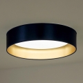 Duolla - LED Stropné svietidlo ROLLER LED/24W/230V pr. 45 cm modrá/zlatá