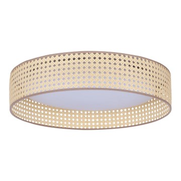 Duolla - LED Stropné svietidlo ROLLER LED/24W/230V pr. 45 cm ratan