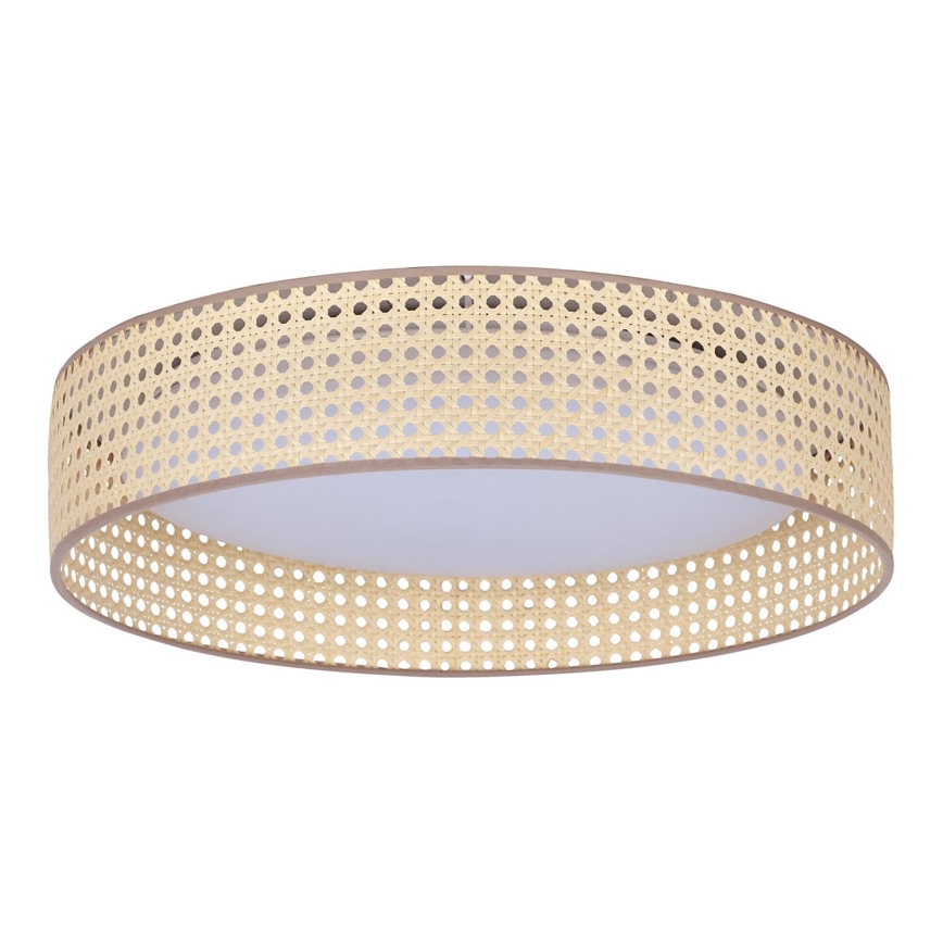 Duolla - LED Stropné svietidlo ROLLER LED/24W/230V pr. 45 cm ratan