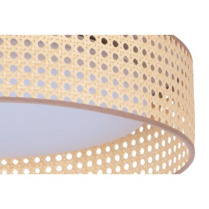 Duolla - LED Stropné svietidlo ROLLER LED/24W/230V pr. 45 cm ratan