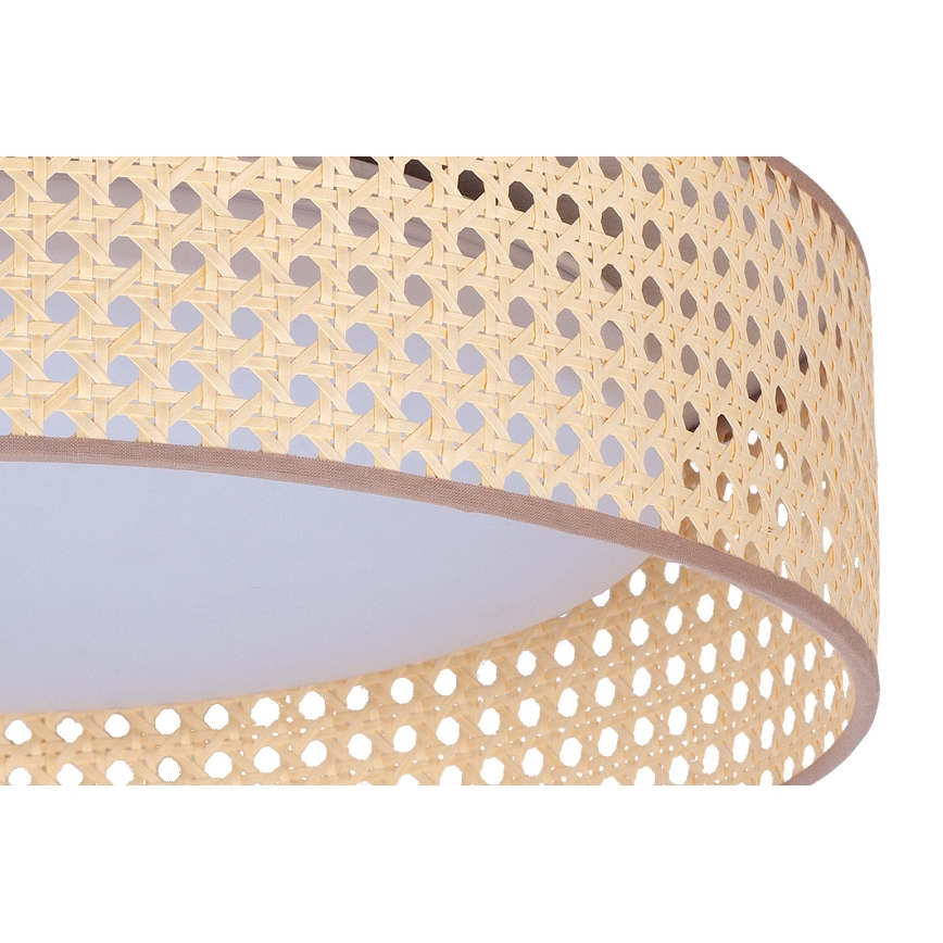 Duolla - LED Stropné svietidlo ROLLER LED/24W/230V pr. 45 cm ratan