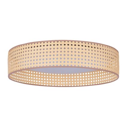 Duolla - LED Stropné svietidlo ROLLER LED/24W/230V pr. 45 cm ratan