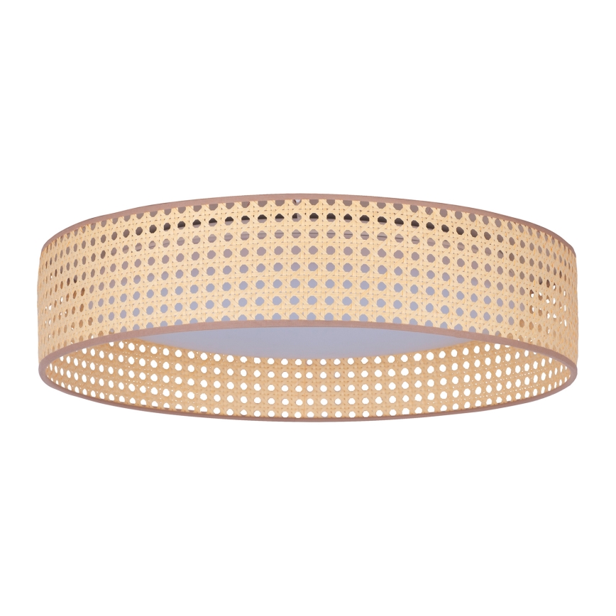Duolla - LED Stropné svietidlo ROLLER LED/24W/230V pr. 45 cm ratan