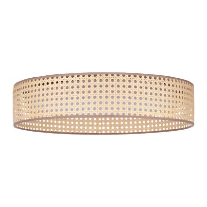 Duolla - LED Stropné svietidlo ROLLER LED/24W/230V pr. 45 cm ratan