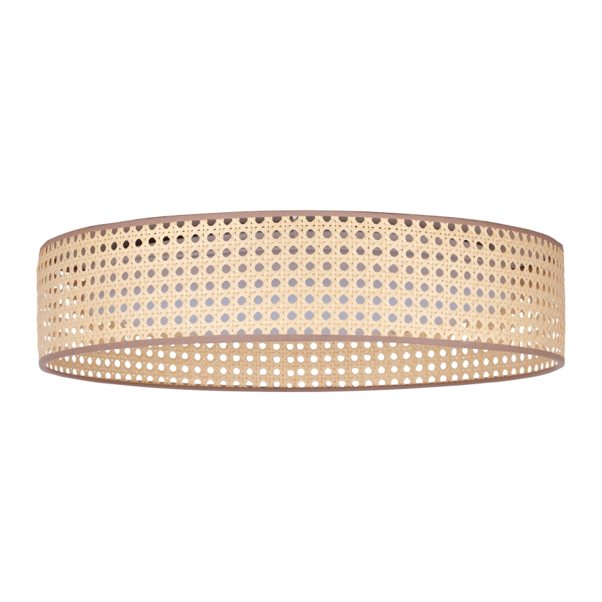 Duolla - LED Stropné svietidlo ROLLER LED/24W/230V pr. 45 cm ratan