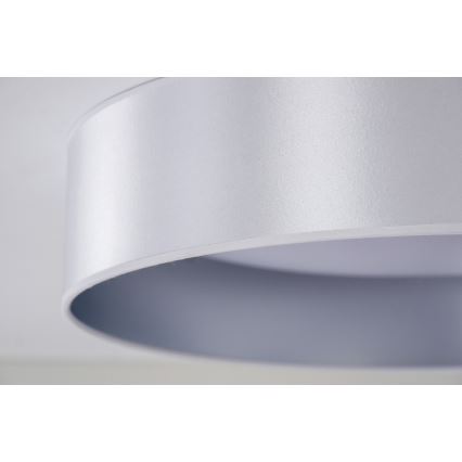 Duolla - LED Stropné svietidlo ROLLER LED/24W/230V pr. 45 cm strieborná