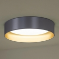Duolla - LED Stropné svietidlo ROLLER LED/24W/230V pr. 45 cm strieborná/zlatá
