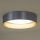Duolla - LED Stropné svietidlo ROLLER LED/24W/230V pr. 45 cm strieborná/zlatá