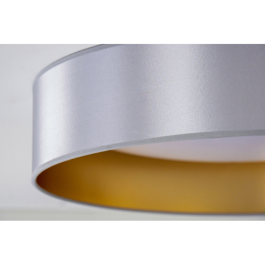 Duolla - LED Stropné svietidlo ROLLER LED/24W/230V pr. 45 cm strieborná/zlatá