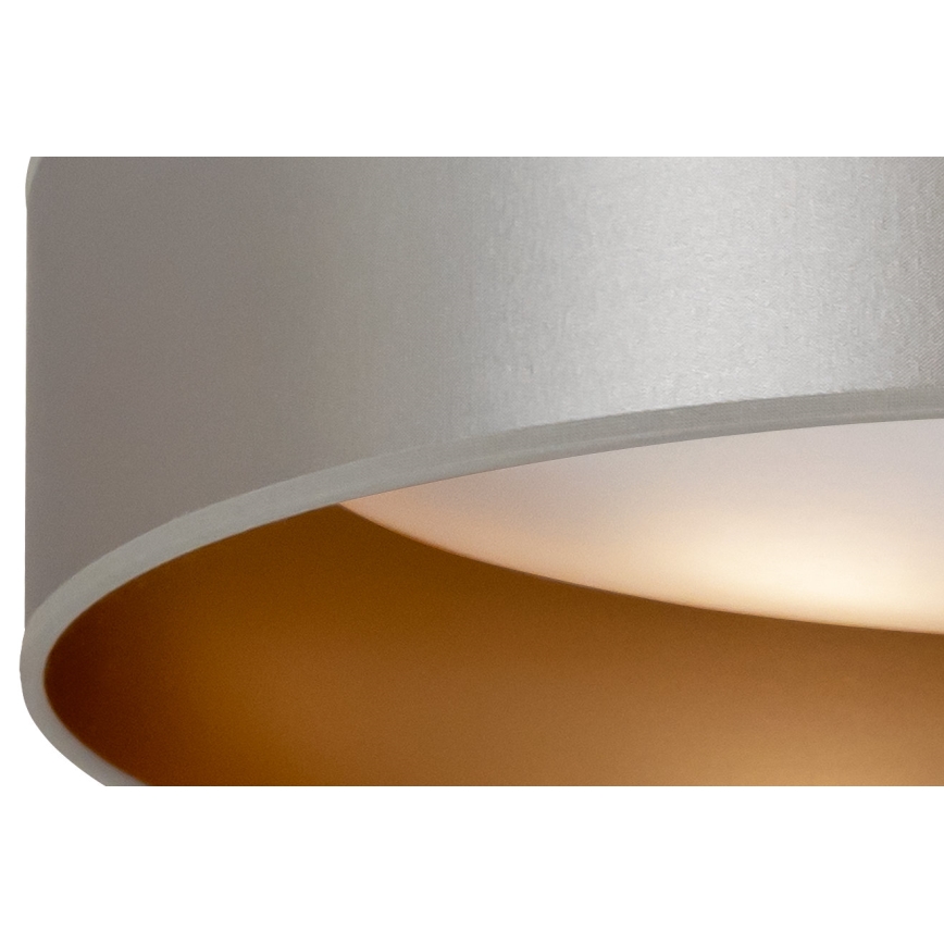 Duolla - LED Stropné svietidlo ROLLER LED/24W/230V pr. 45 cm strieborná/zlatá