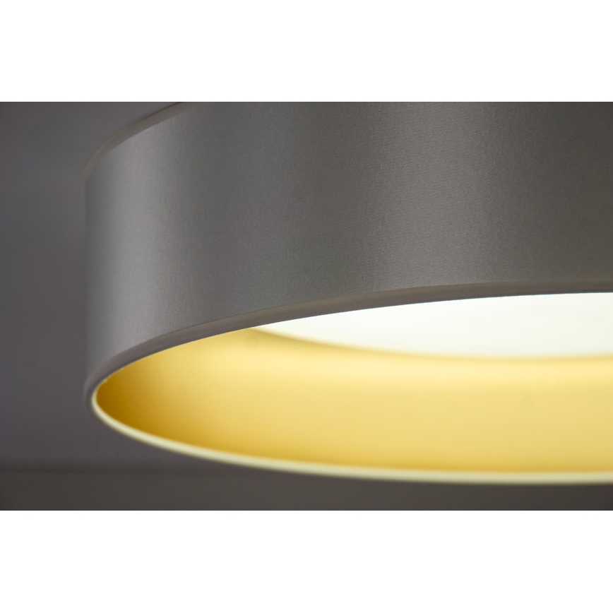 Duolla - LED Stropné svietidlo ROLLER LED/24W/230V pr. 45 cm strieborná/zlatá