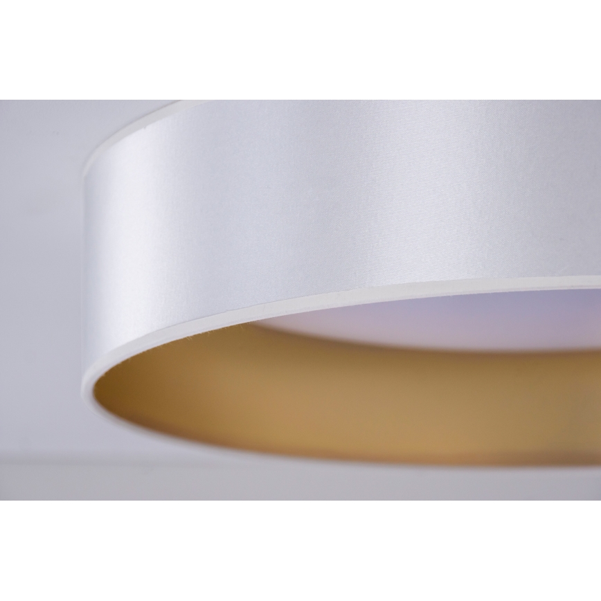 Duolla - LED Stropné svietidlo ROLLER LED/24W/230V pr. 45 cm strieborná/zlatá