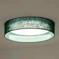 Duolla - LED Stropné svietidlo ROLLER LED/24W/230V pr. 45 cm zelená