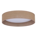 Duolla - LED Stropné svietidlo ROLLER LED/24W/230V svetlo pr. 45 cm hnedá