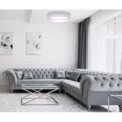 Duolla - LED Stropné svietidlo ROLLER LED/24W/230V svetlo pr. 45 cm šedá