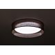 Duolla - LED Stropné svietidlo ROLLER LED/24W/230V tmavo hnedá