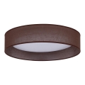 Duolla - LED Stropné svietidlo ROLLER LED/24W/230V tmavo pr. 45 cm hnedá