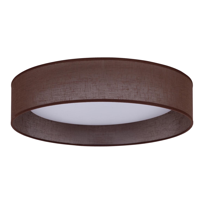 Duolla - LED Stropné svietidlo ROLLER LED/24W/230V tmavo pr. 45 cm hnedá