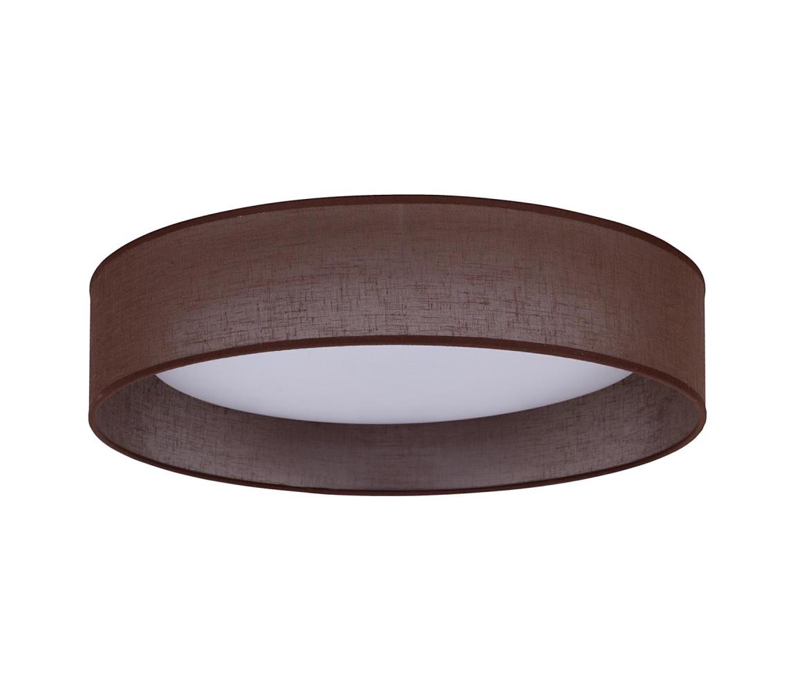 - LED Stropné svietidlo ROLLER LED/24W/230V tmavo pr. 45 cm hnedá
