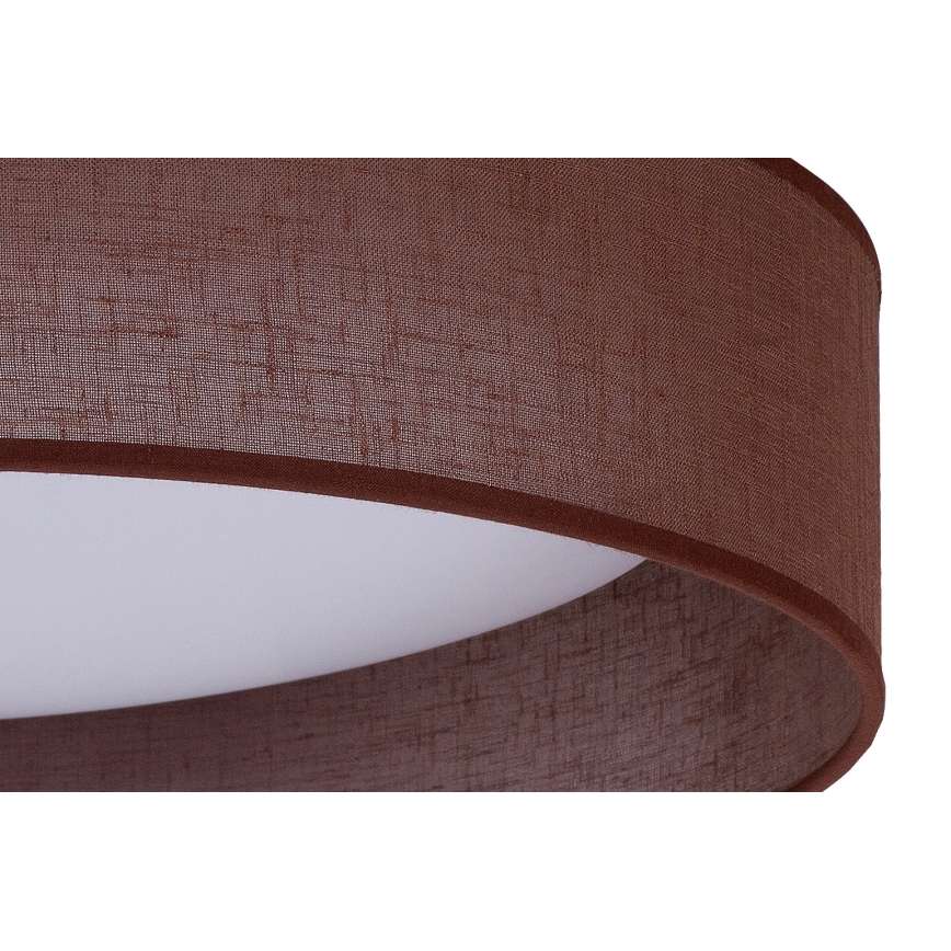 Duolla - LED Stropné svietidlo ROLLER LED/24W/230V tmavo pr. 45 cm hnedá