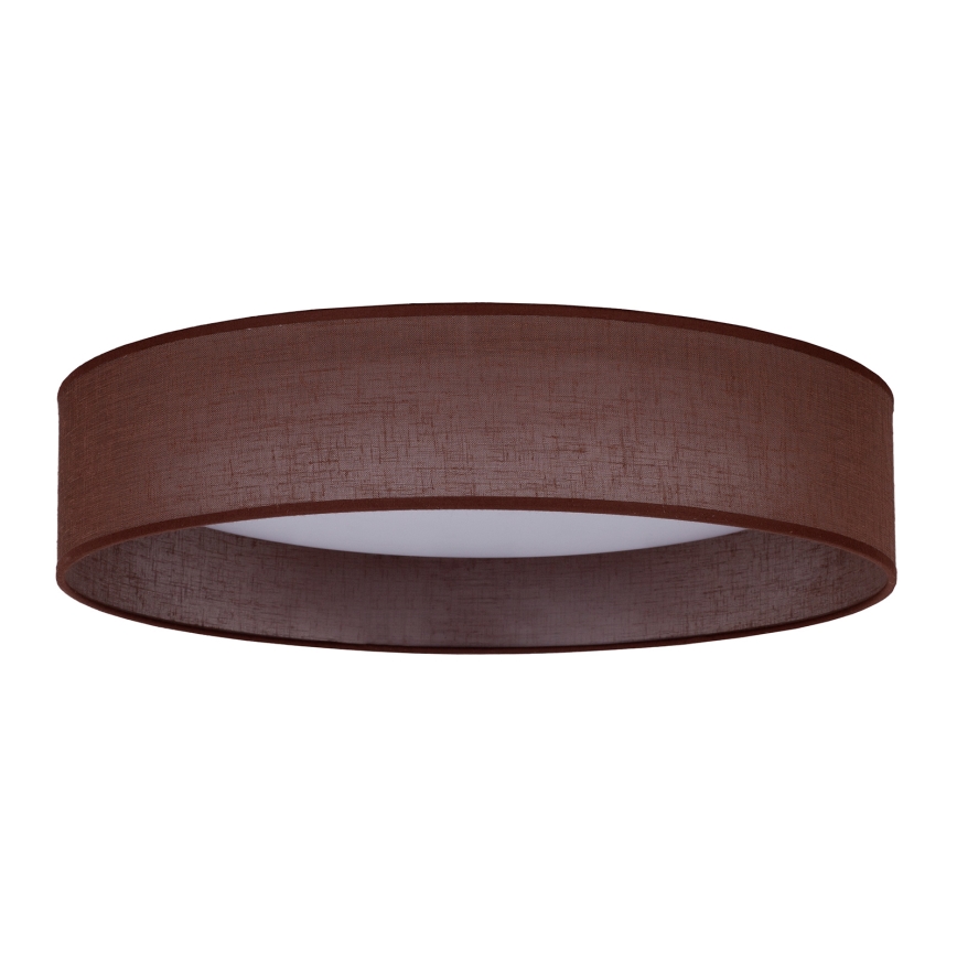 Duolla - LED Stropné svietidlo ROLLER LED/24W/230V tmavo pr. 45 cm hnedá