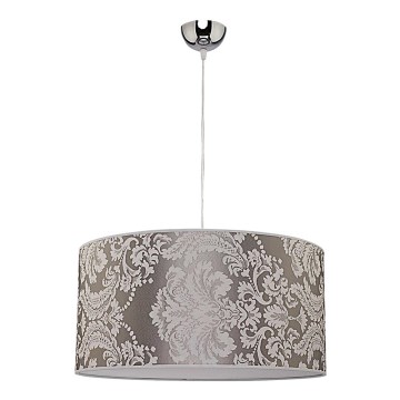Duolla - Luster na lanku ALTO 1xE27/40W/230V pr. 45 cm strieborná