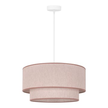 Duolla - Luster na lanku BOHO 1xE27/40W/230V pr. 45 cm béžová