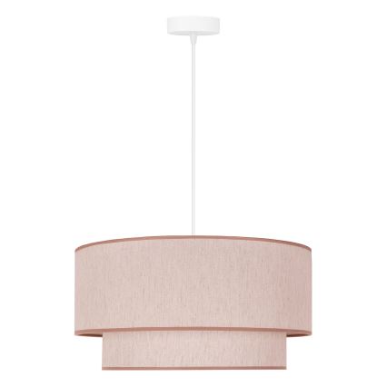 Duolla - Luster na lanku BOHO 1xE27/40W/230V pr. 45 cm béžová