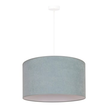 Duolla - Luster na lanku BRISTOL 1xE27/15W/230V pr. 45 cm zelená/biela