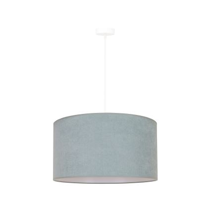Duolla - Luster na lanku BRISTOL 1xE27/15W/230V pr. 45 cm zelená/biela