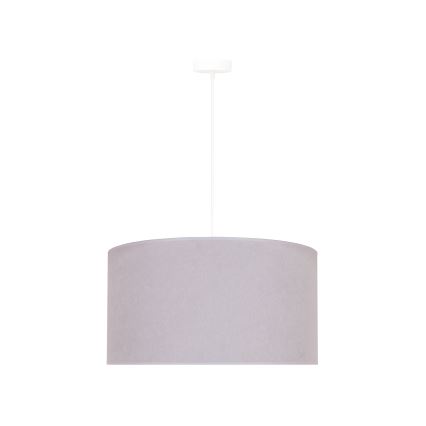 Duolla - Luster na lanku BRISTOL 1xE27/40W/230V pr. 45 cm šedá