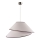 Duolla - Luster na lanku COCO 1xE27/40W/230V pr. 50 cm biela