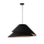 Duolla - Luster na lanku COCO 1xE27/40W/230V pr. 50 cm čierna