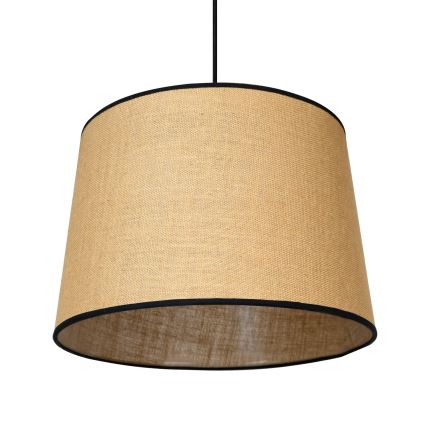 Duolla - Luster na lanku CONE 1xE27/15W/230V pr. 40 cm hnedá/čierna