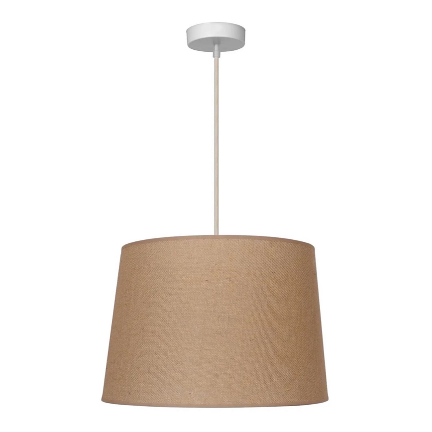 Duolla - Luster na lanku CONE 1xE27/15W/230V pr. 40 cm hnedá