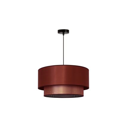 Duolla - Luster na lanku COPPER SHINY 1xE27/15W/230V pr. 45 cm medená
