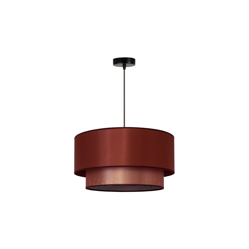 Duolla - Luster na lanku COPPER SHINY 1xE27/15W/230V pr. 45 cm medená