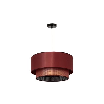 Duolla - Luster na lanku COPPER SHINY 1xE27/15W/230V pr. 45 cm medená