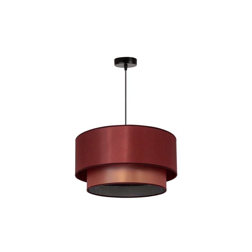 Duolla - Luster na lanku COPPER SHINY 1xE27/15W/230V pr. 45 cm medená