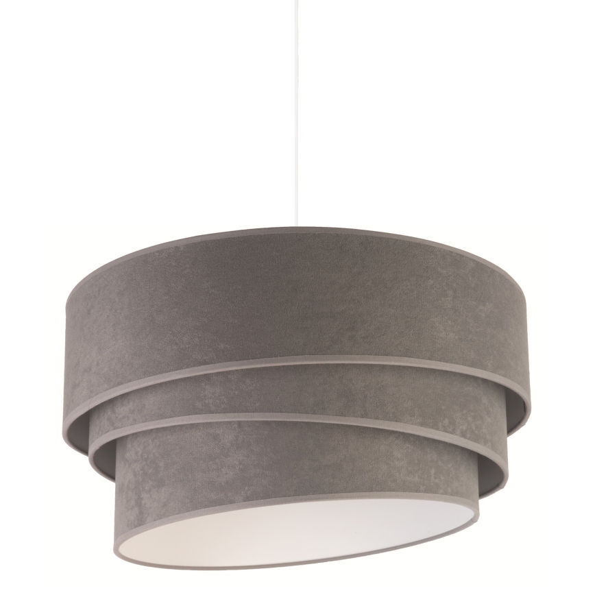 Duolla - Luster na lanku DEVON 1xE27/40W/230V pr. 45 cm šedá
