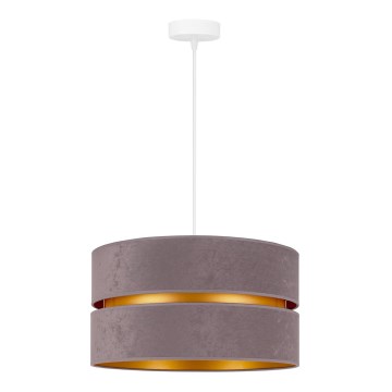 Duolla - Luster na lanku DUO 1xE27/15W/230V pr. 40 cm šedá