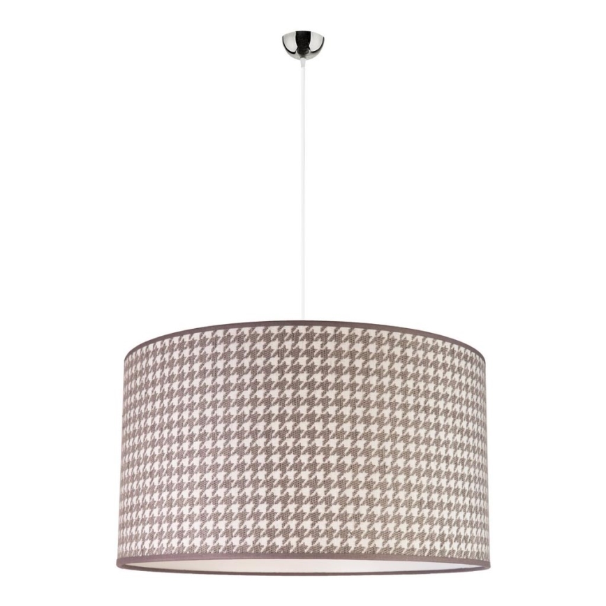 Duolla - Luster na lanku KENT 1xE27/40W/230V pr. 45 cm šedá