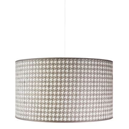 Duolla - Luster na lanku KENT 1xE27/40W/230V pr. 45 cm šedá