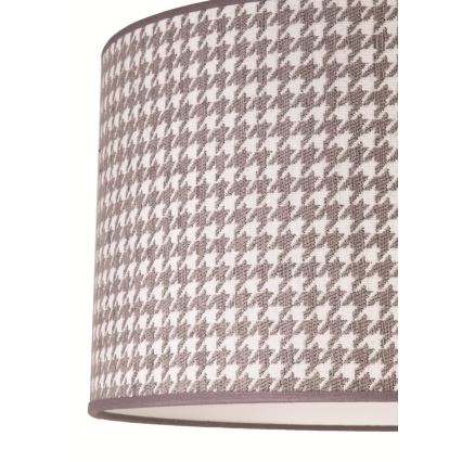 Duolla - Luster na lanku KENT 1xE27/40W/230V pr. 45 cm šedá